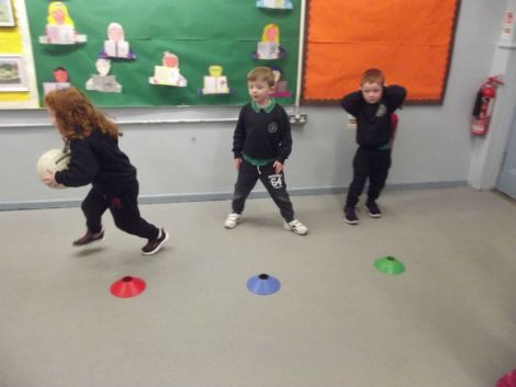 GAA Fundamental Skills with our coach, Shane McGeown.