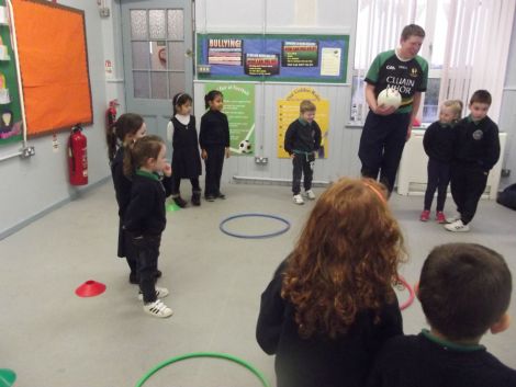 GAA Fundamental Skills with our coach, Shane McGeown.