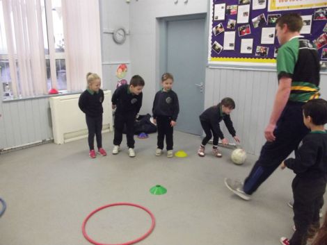 GAA Fundamental Skills with our coach, Shane McGeown.