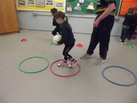 GAA Fundamental Skills with our coach, Shane McGeown.