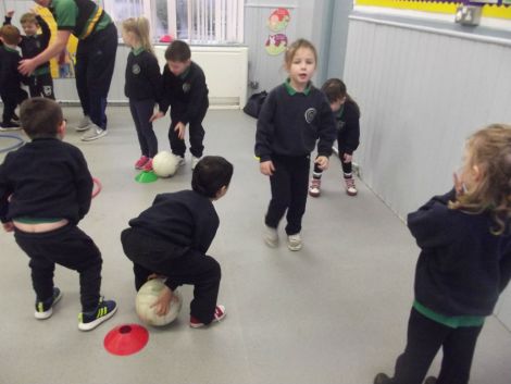 GAA Fundamental Skills with our coach, Shane McGeown.
