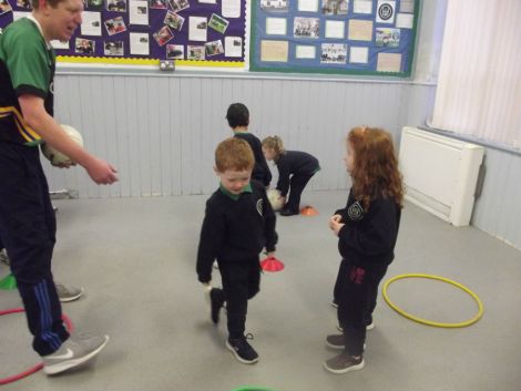 GAA Fundamental Skills with our coach, Shane McGeown.