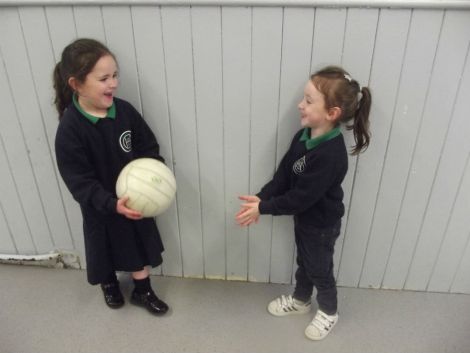GAA Fundamental Skills with our coach, Shane McGeown.