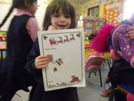 Our letters to Santa!