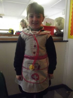 Role-play in the Toy Hospital