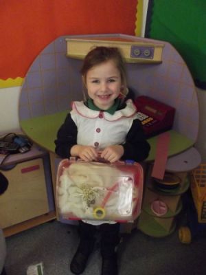 Role-play in the Toy Hospital